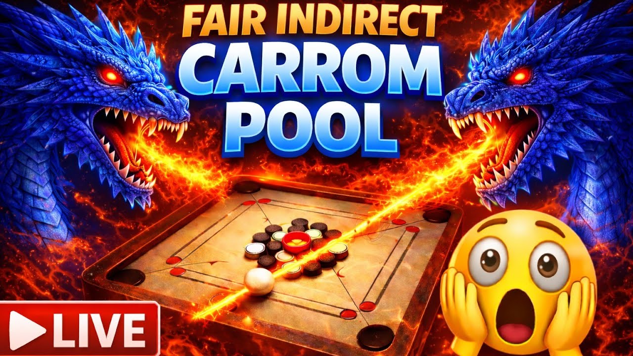 😱🔥Crazy Indirect Carrompool👽🔥#Er Nilstar Yt Carrompool Live@ernilstargaming#subscribe