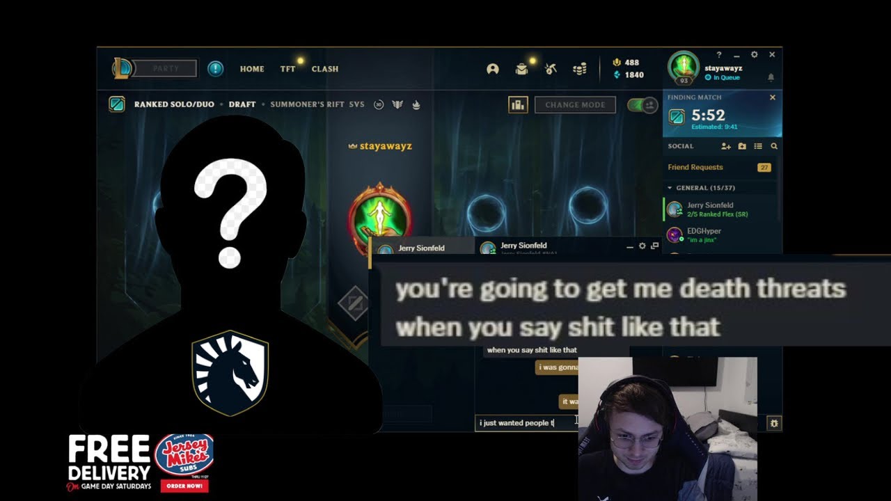 Jensen Flames TL Manager Then Gets Angry DM!!