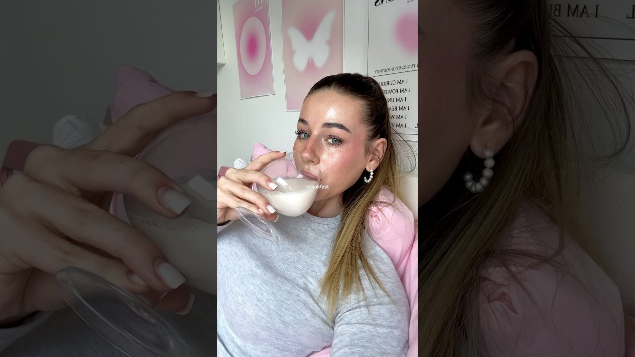 cleangirl aesthetic morning routine 💞🎀🕯️ #cleangirl #morningroutine