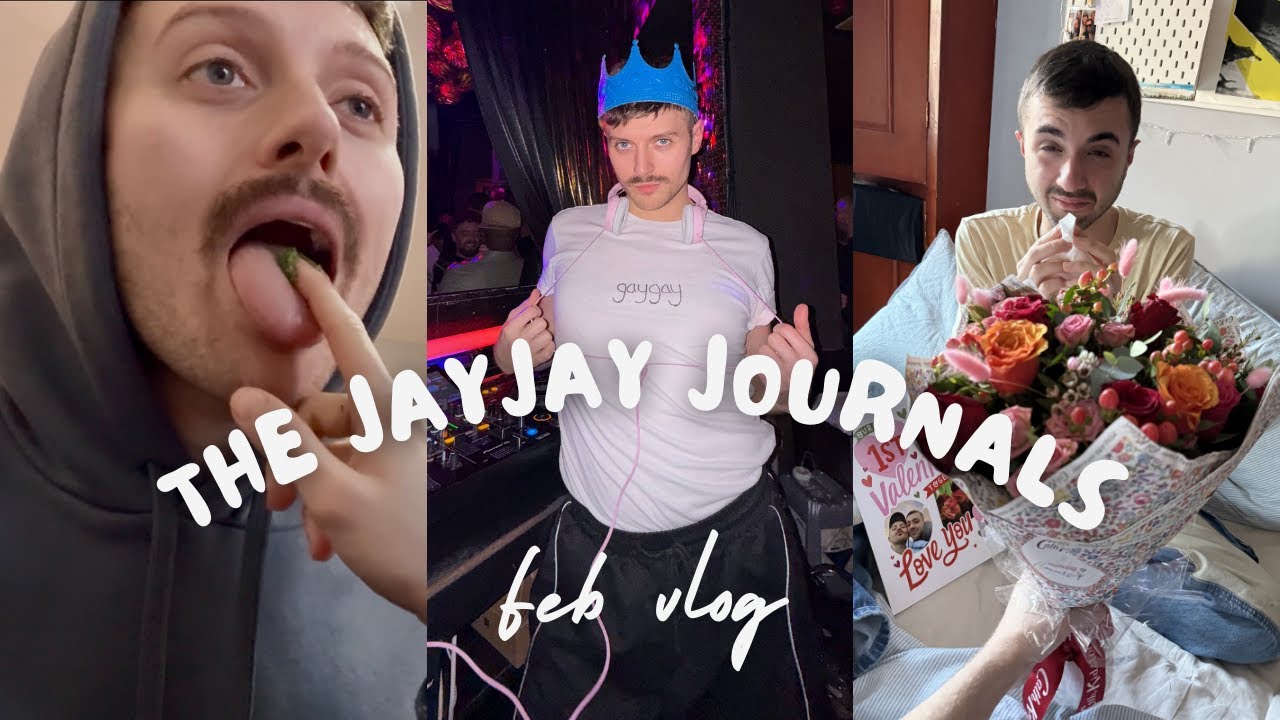 The JayJay Journals | FEB vlog | Dj sets | First Valentines | Vegan Pesto |