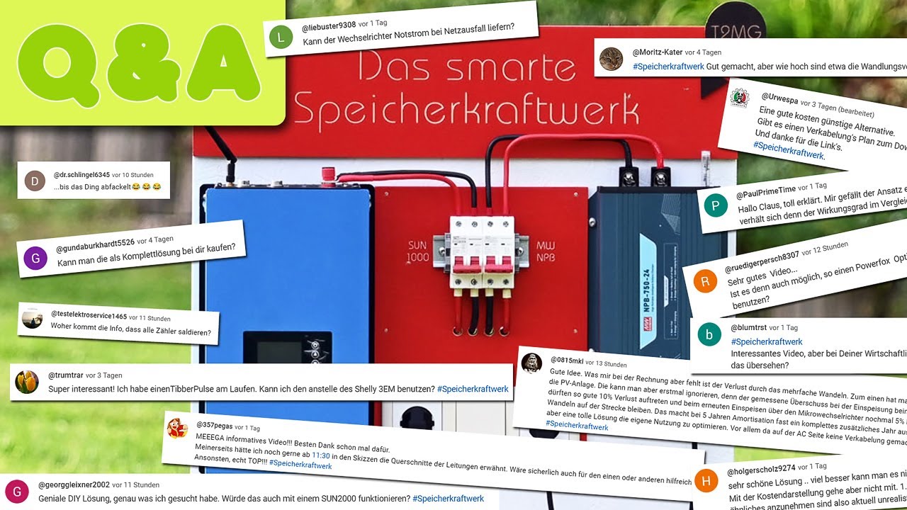 Eure Fragen & unsere Antworten zum Speicherkraftwerk | Wer hat das 