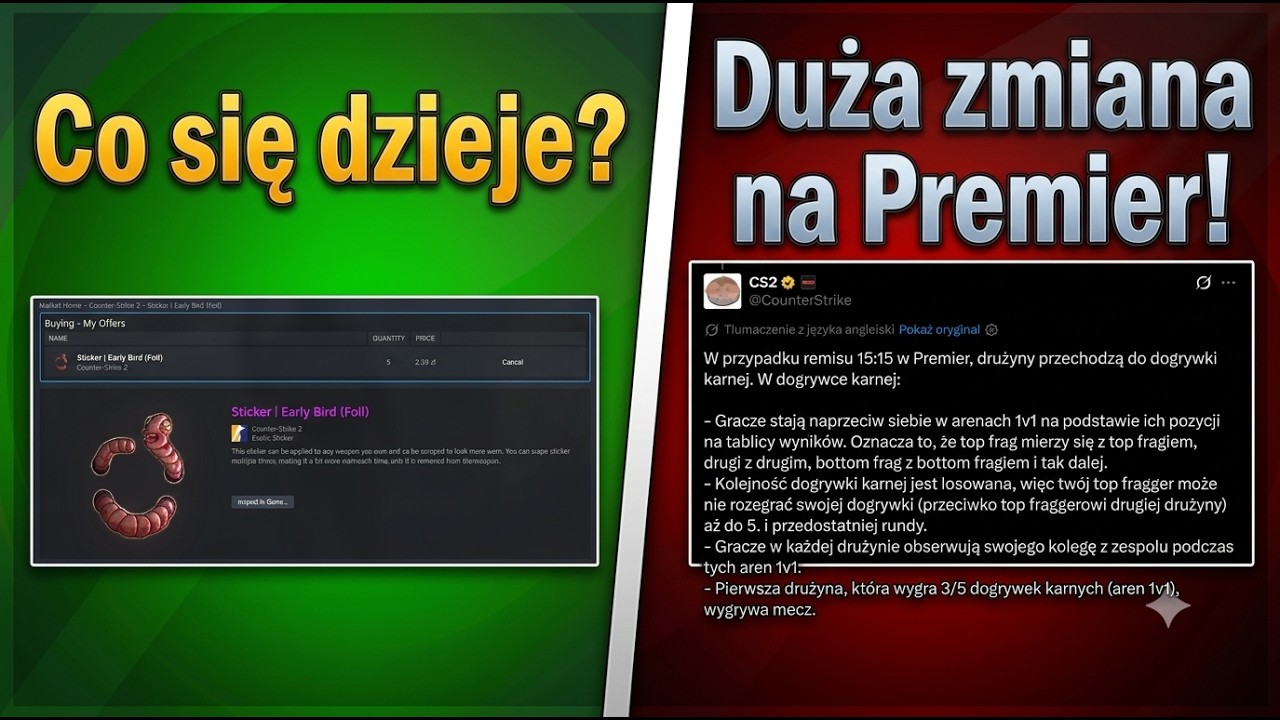 Przedmioty z karnetu wleciały na rynek co się dzieje! |Duża zmiana na Premier?|