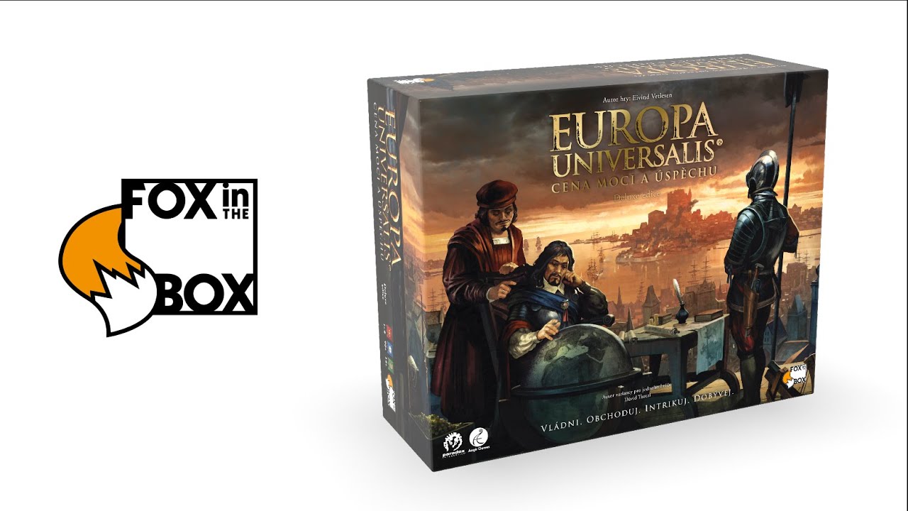 Europa Universalis - unboxing a představení hry