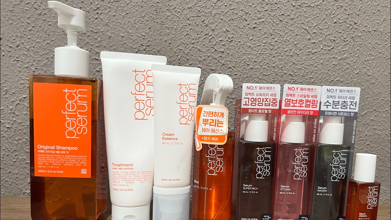 Linha Completa Perfect Serum Mise en scene | Puramente nutritiva da vidaa