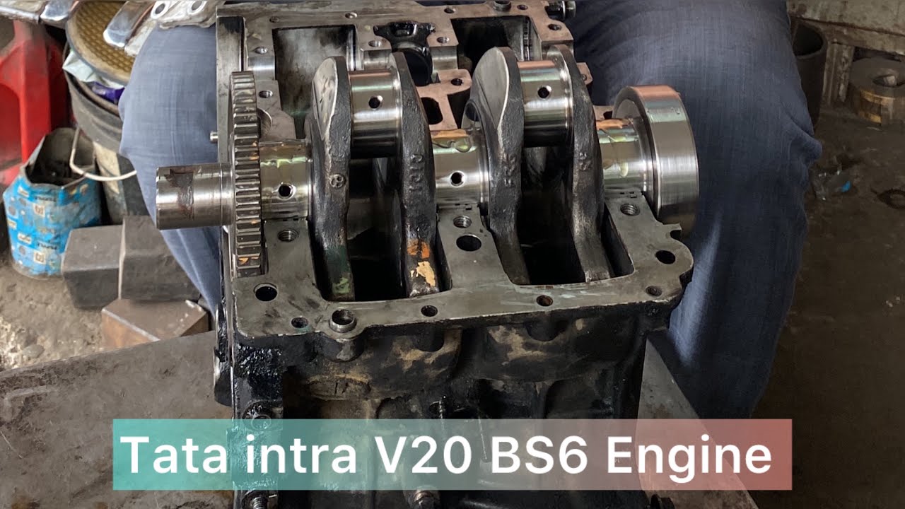Tata Intra V20 BS6 Engine Repair #bs6 #tataintra #tatamotors #tataace