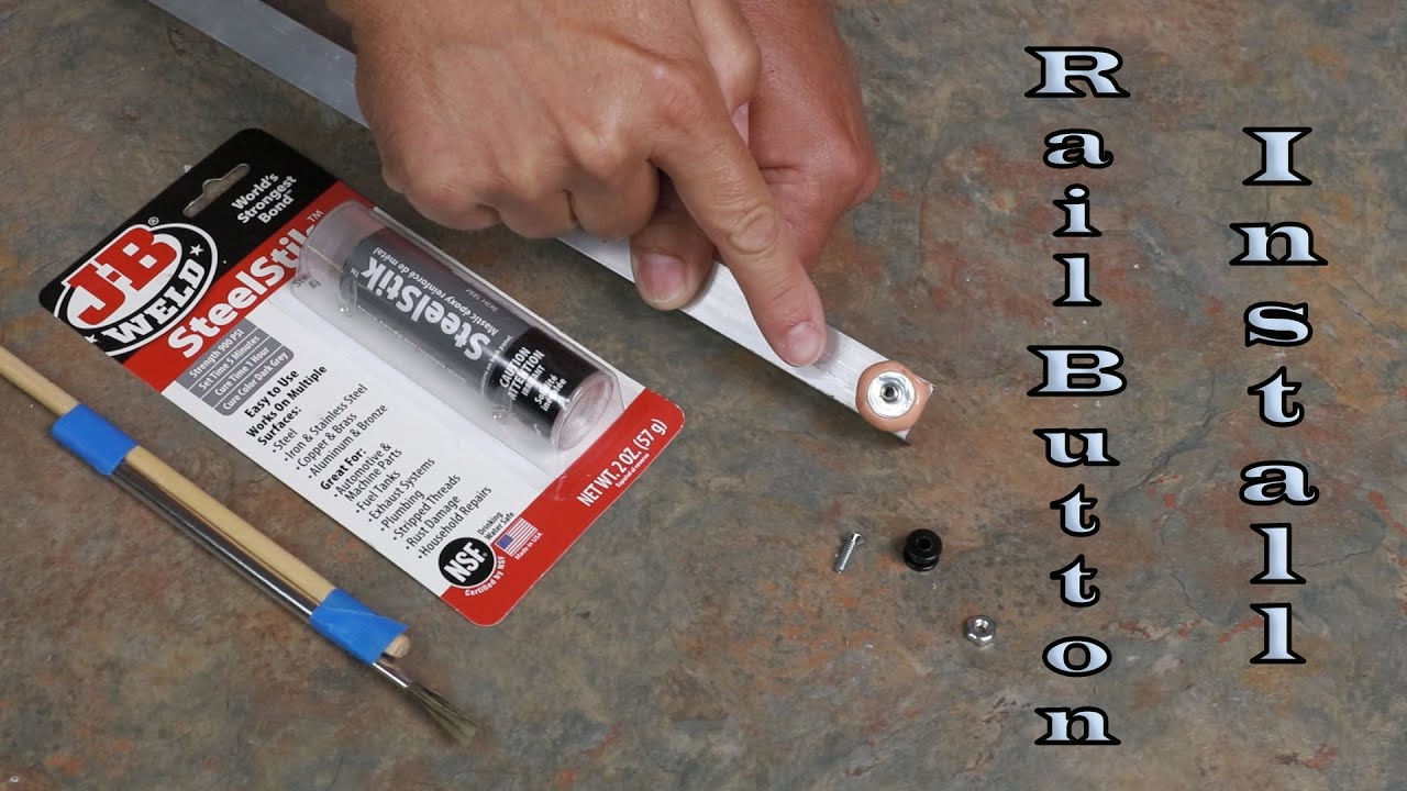 Forward rail button install tips.