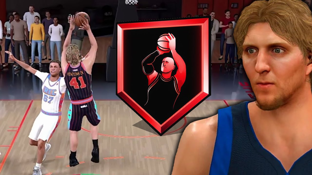 This 99 POST CONTROL Dirk Nowitzki Build is UNSTOPPABLE on NBA 2K26...