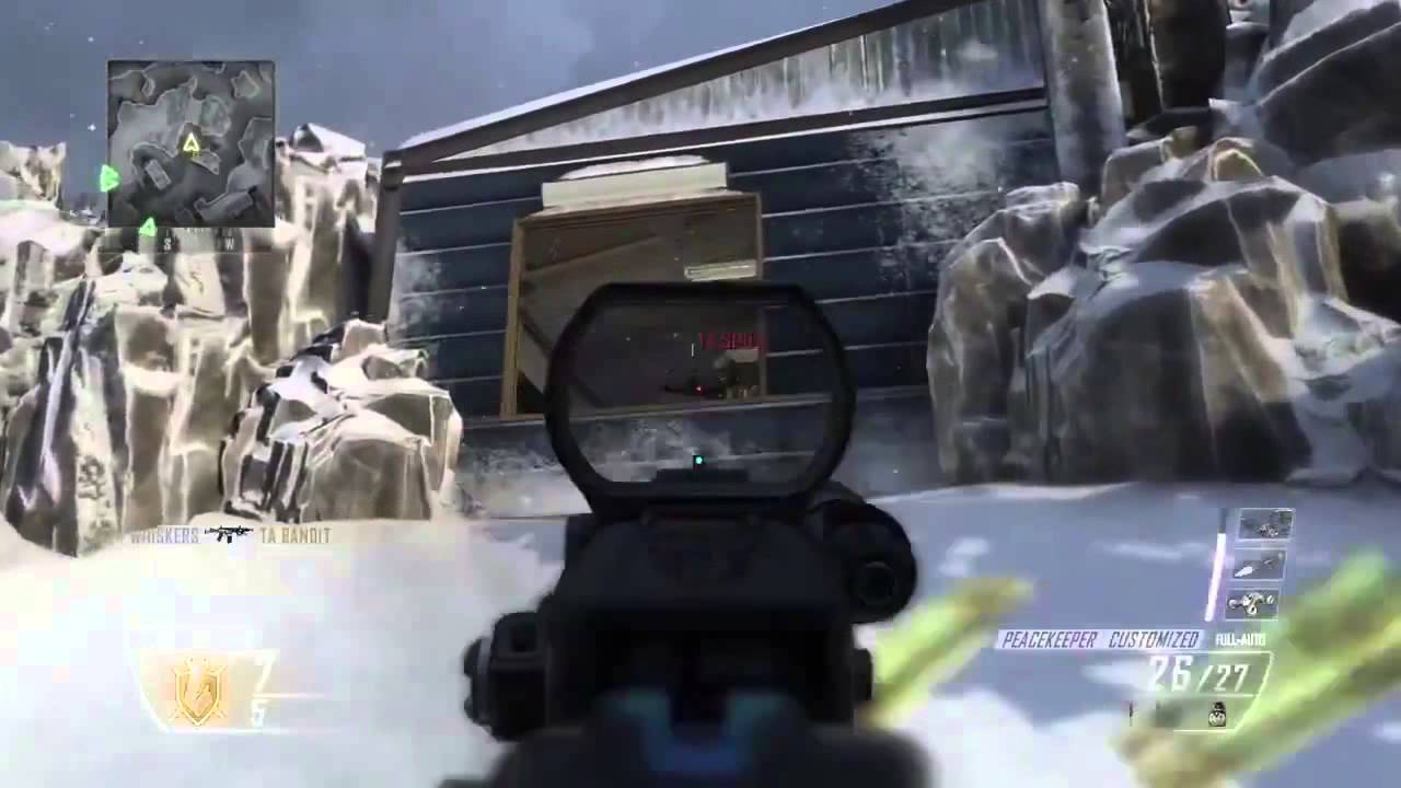 Peacekeeper SMG Gameplay + Downhill Footage