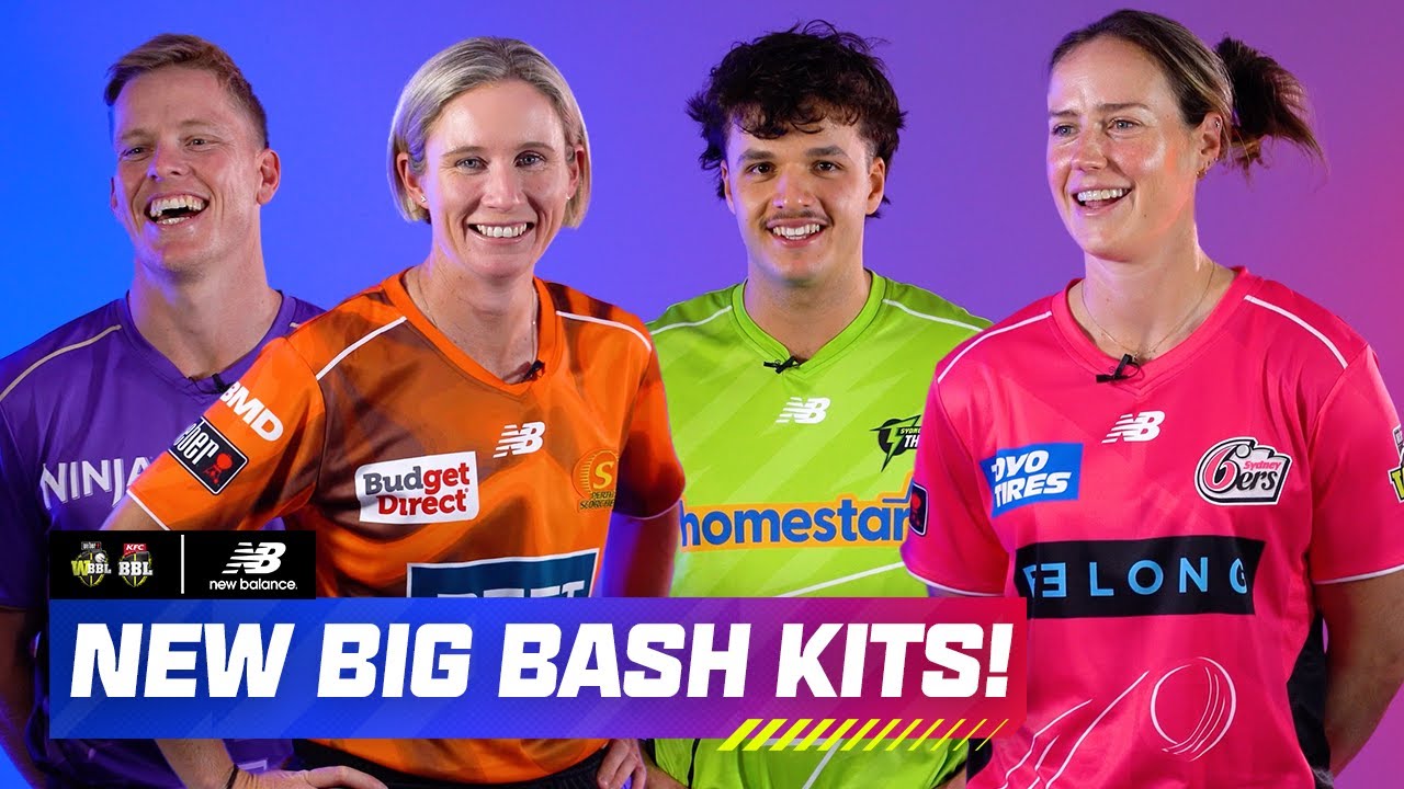NEW KITS! Players React To Fresh Big Bash Playing Tops 👕