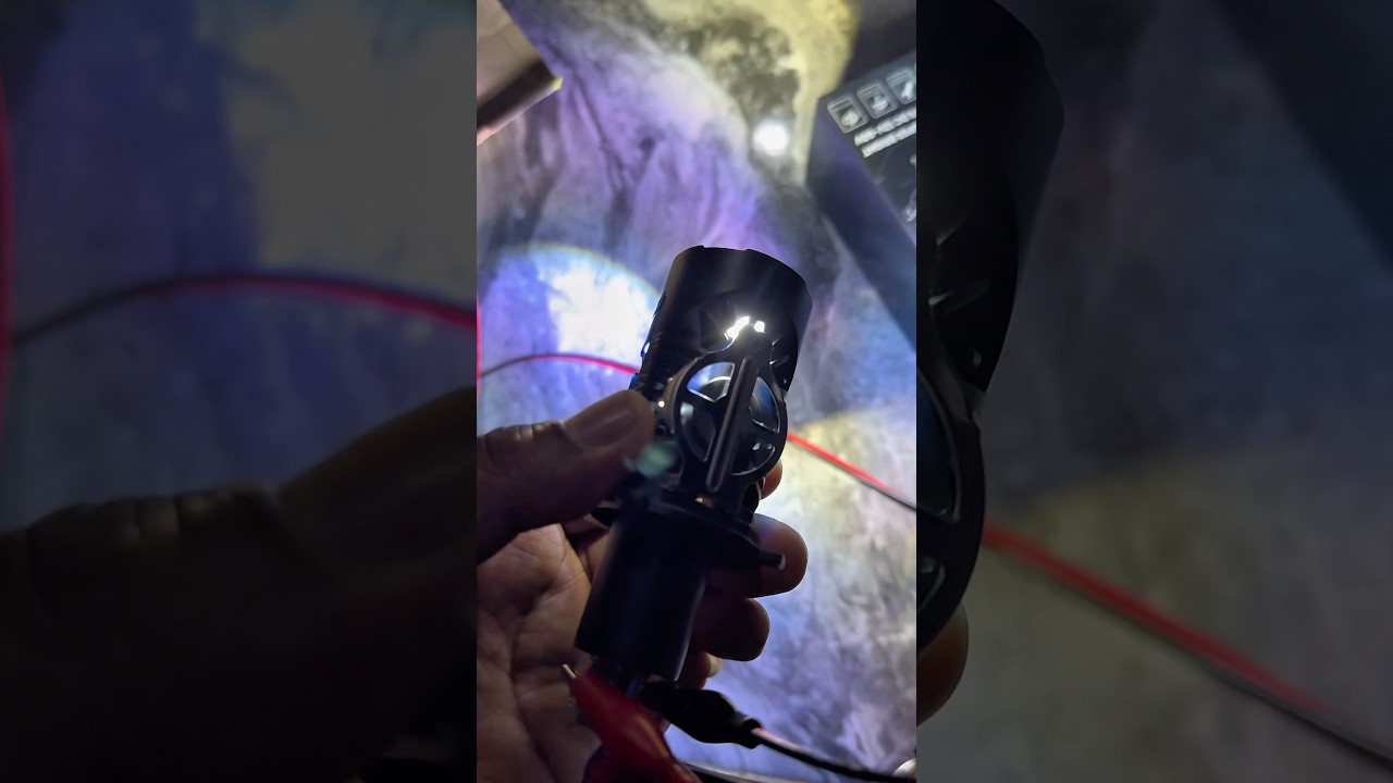 Lampu h4 projector mini biled h4 mobil motor