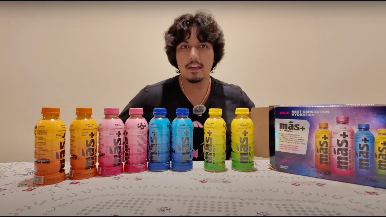 Trying Messi's Mas+ Drink!! (Does It Make You Play Better??)