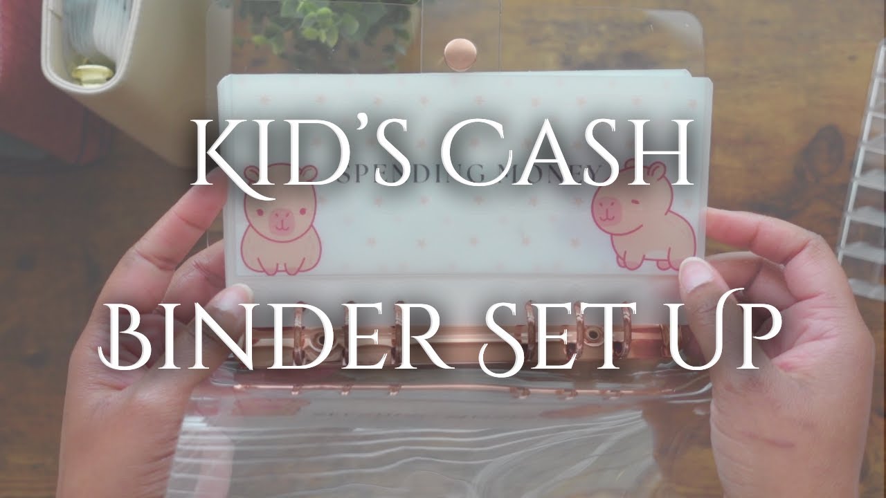 11-Year-Old Cash Envelope System | Kids Cash Binder Set Up