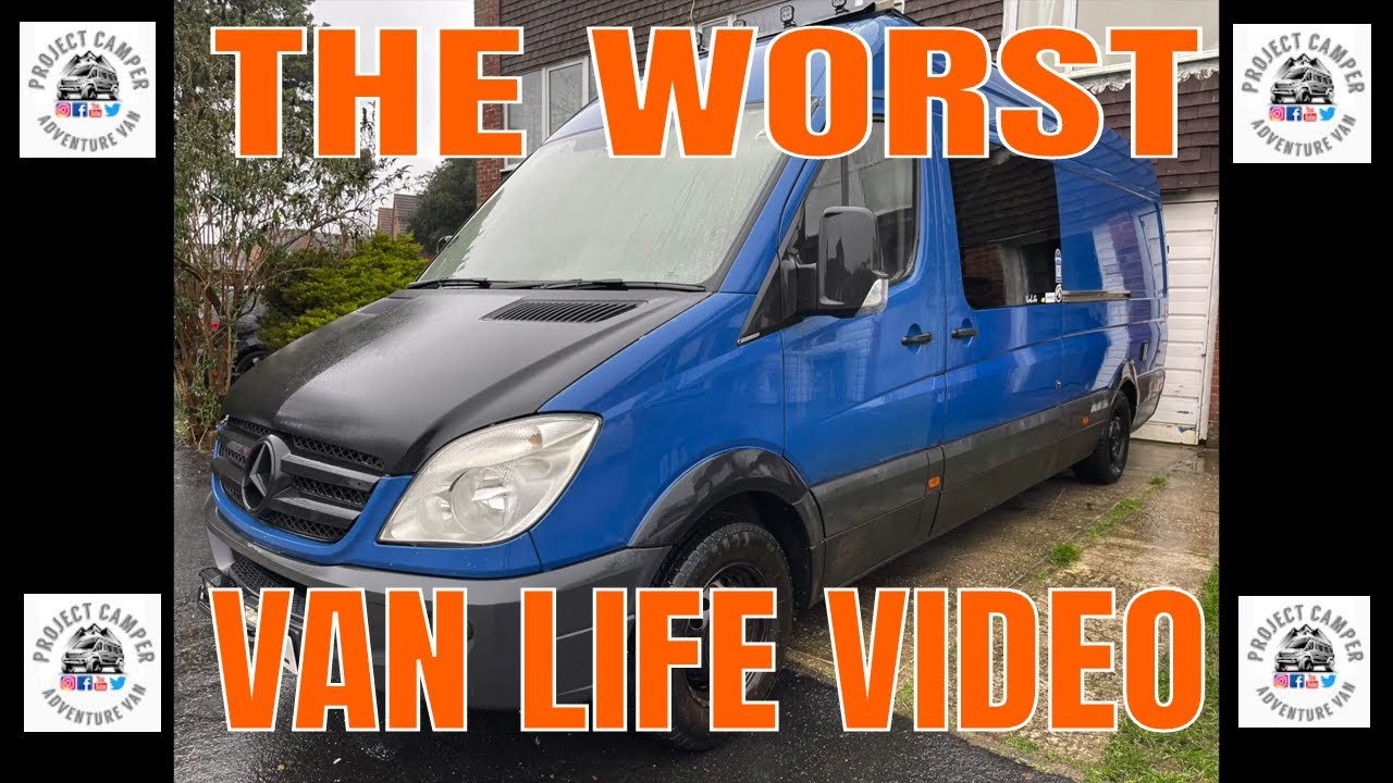 #vanlife the worst video ever. Project camper sprinter van