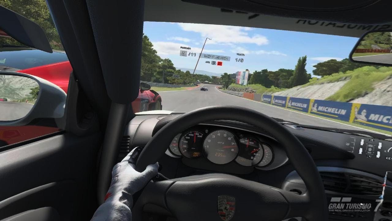 Gran Turismo 7 🏆 Leyendas Porsche  911 GT3 (996) '01  Dragon Trail - litoral
