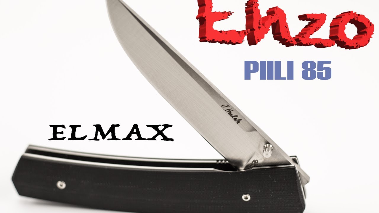 Обзор на Складной Нож EnZo PIILI 85, G10, Порошковая Сталь ELMAX