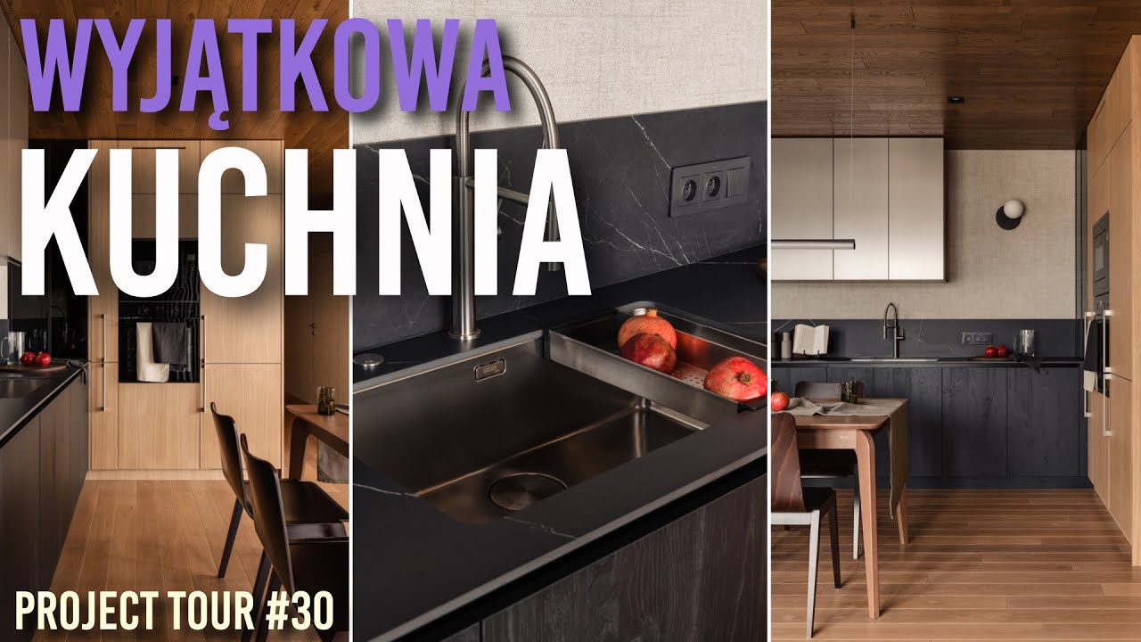 Wyjątkowa kuchnia z podświetlaną witryną - Project Tour#30