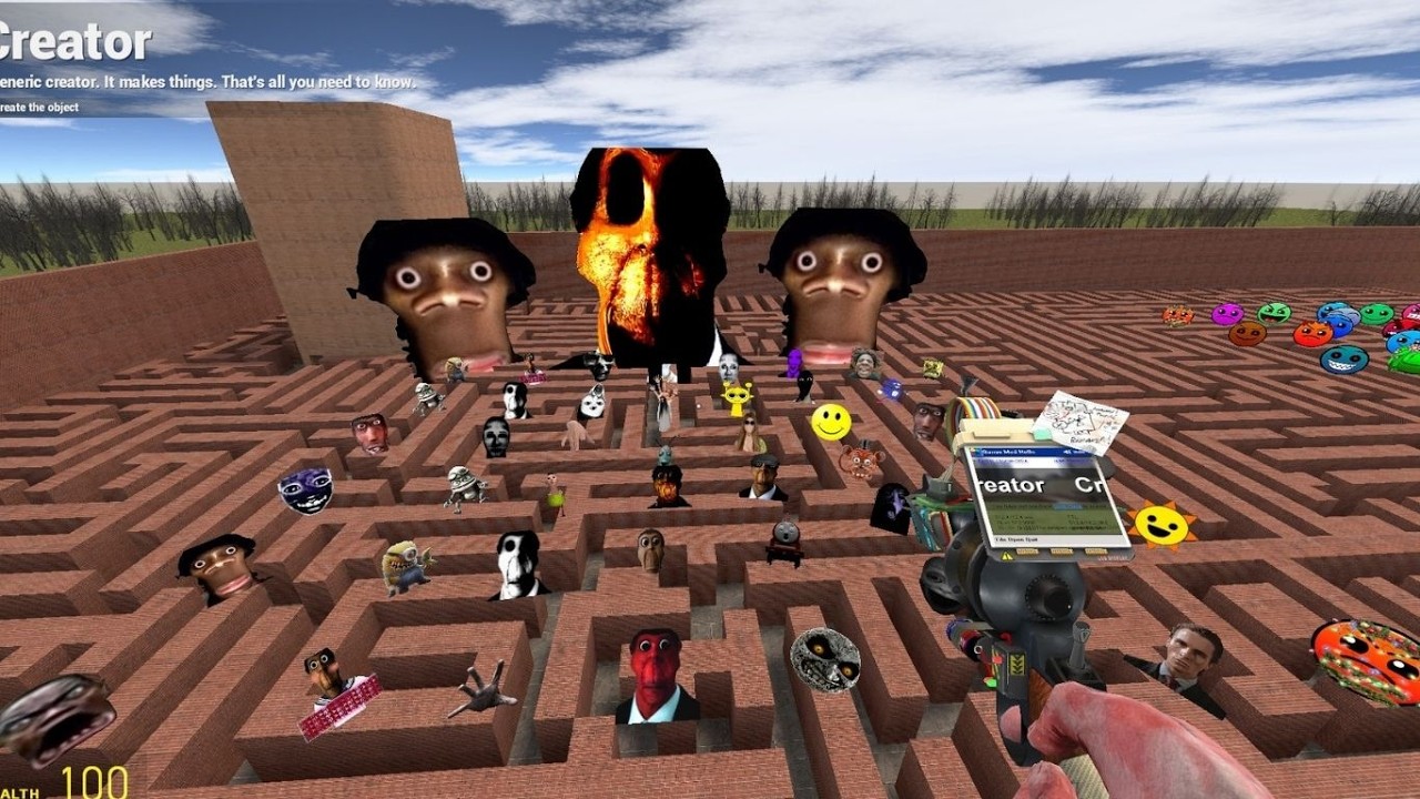 Pov Cute Obunga Auughh Minion Hand 2 VS Fire In The Hole Tabotomy Dash EP | Nextbot Gmod Fun