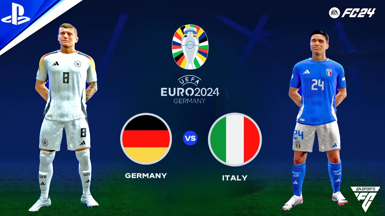 FC 24 - Germany vs Italy - UEFA EURO 2024 Final Match | PS5™ [4K60]