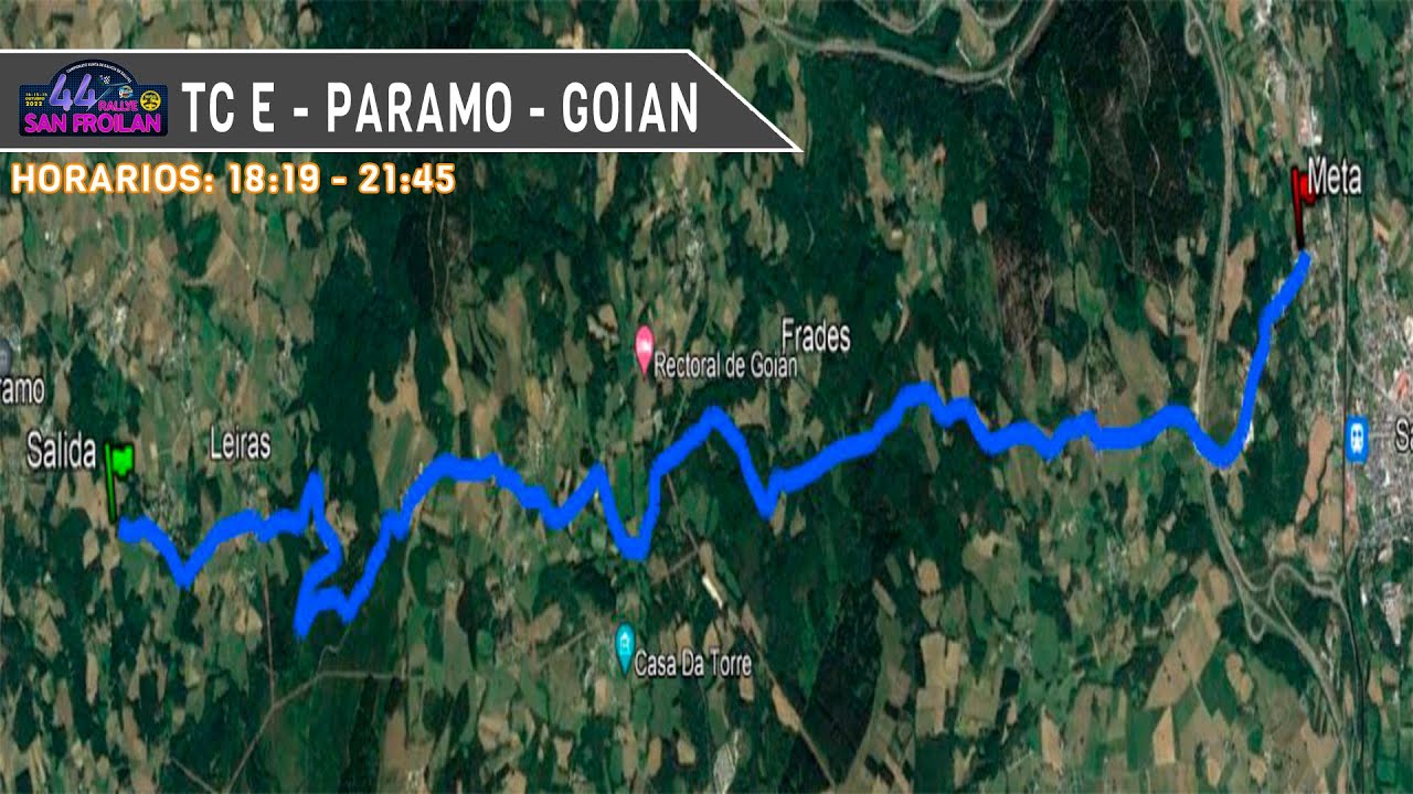 (GUIA) TC-E Paramo - Goian  (Sarria) | 44&ordm; Rallye San Froil&aacute;n