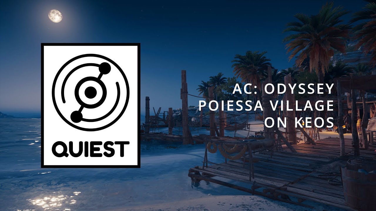 [ Assassin's Creed: Odyssey ] Poiessa Village on Keos [ 1 Hour Ambience ]