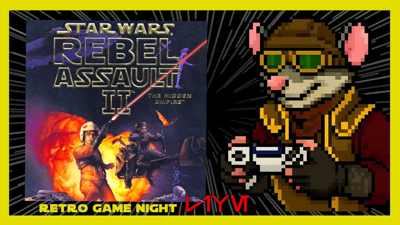 Star Wars Rebel Assult 2 Retro Game Night