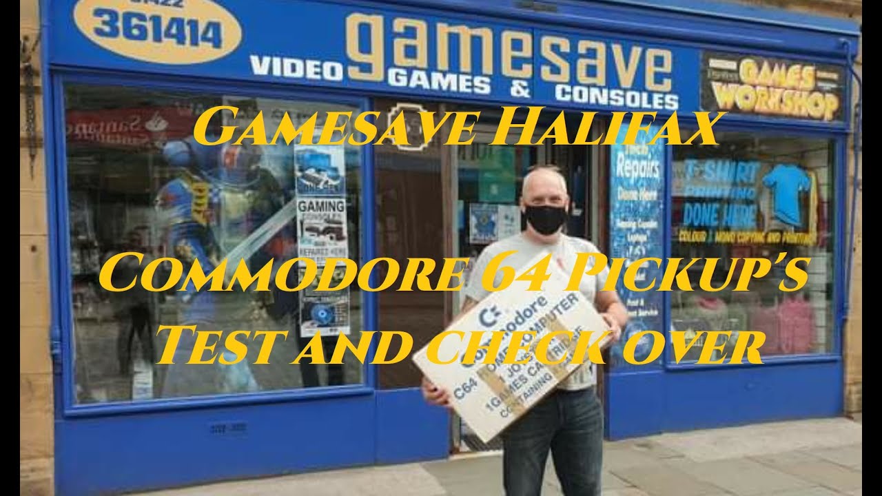 Gamesave Halifax Commodore 64 Pickup's Test and check over