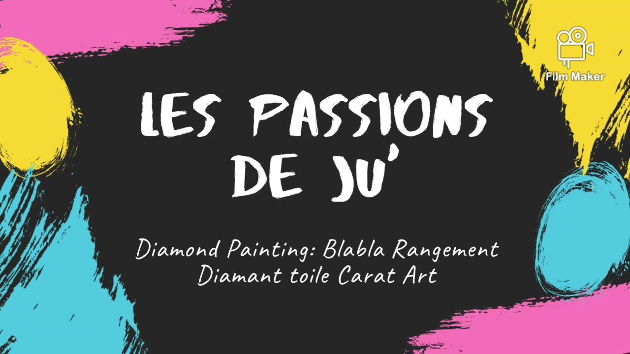 Diamond Painting: Blabla + rangement diamant Carat Art #dp #diamondpainting #caratart 