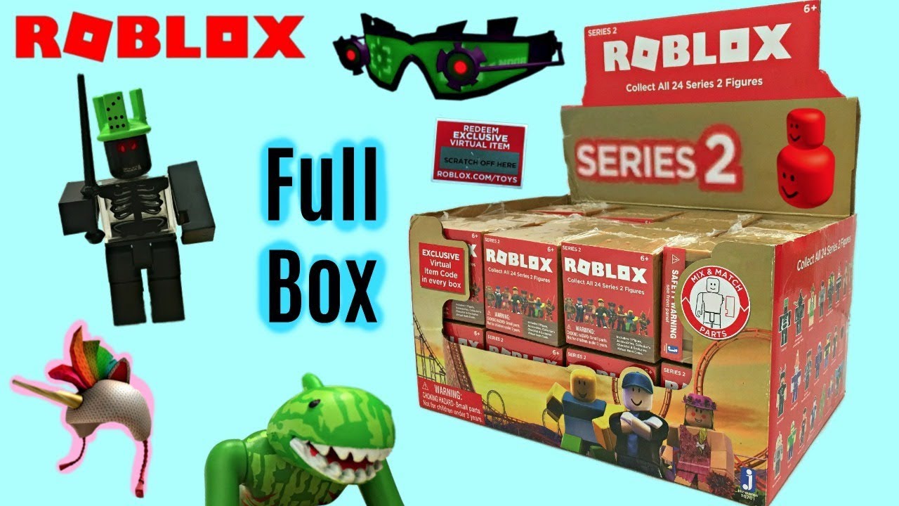 Roblox Blind Boxes Series 2 Wood & Code Items, Surprise Mystery Boxes, Unboxing & Game Info