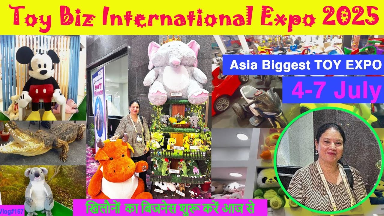 Toy Biz International Expo 2025 || Toy Expo 2025 Pragati Maidan Delhi || Part-1