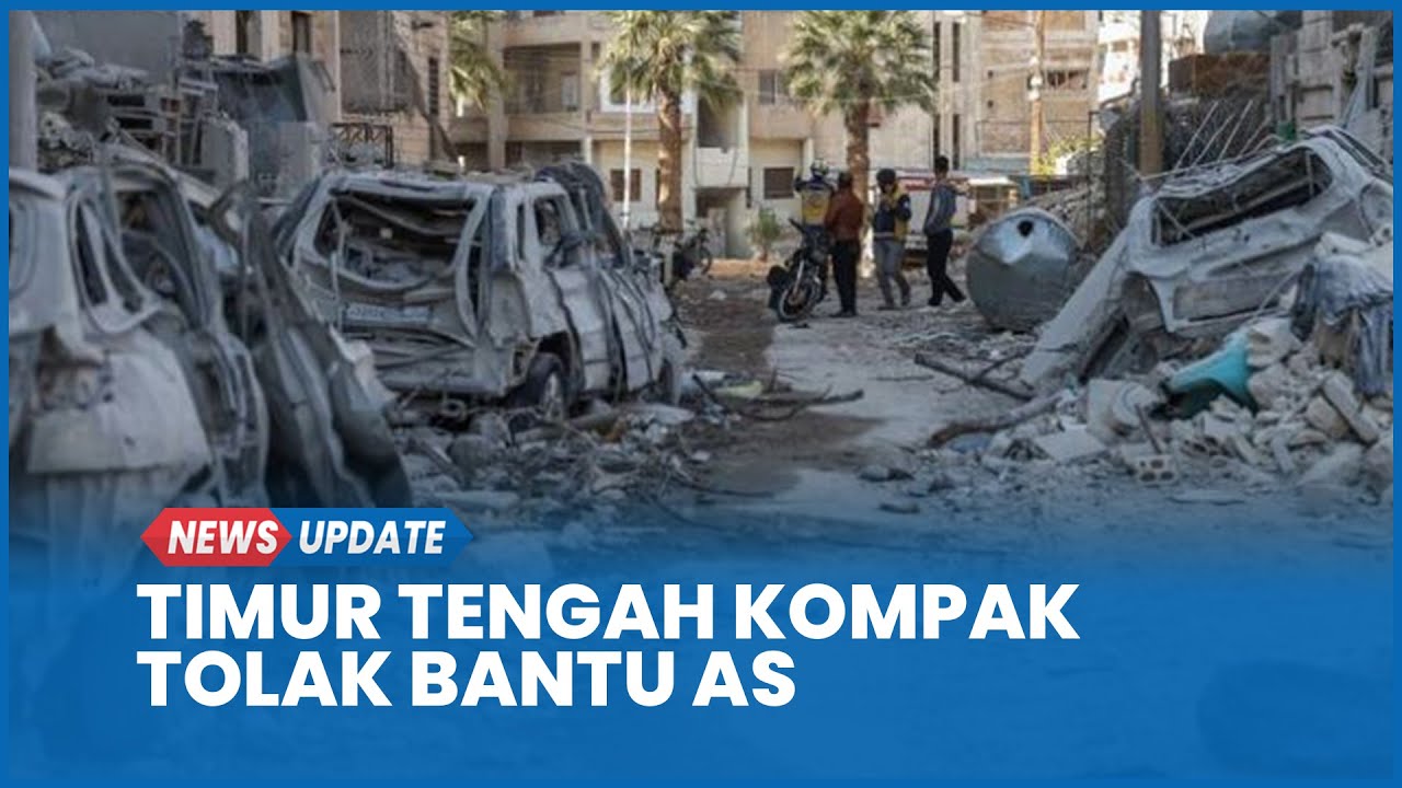 Sekutu Trump di Timur Tengah Kompak Tolak Bantu AS Serang Iran