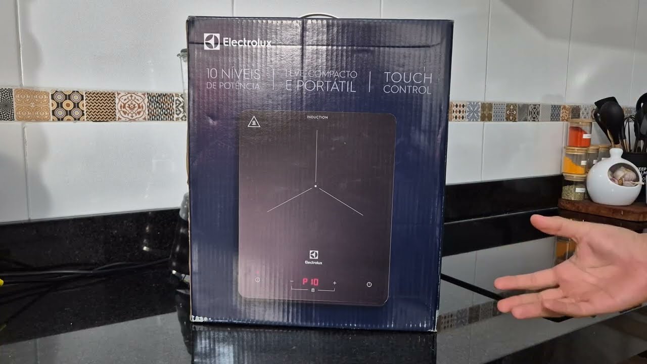 Cooktop de Indução Portátil 1 Zona Electrolux (IE3TP) 110V - Unboxing e Impressões