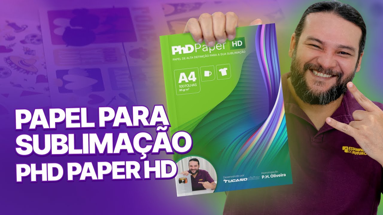 Papel para Sublima&ccedil;&atilde;o PhD Paper HD -Onde comprar