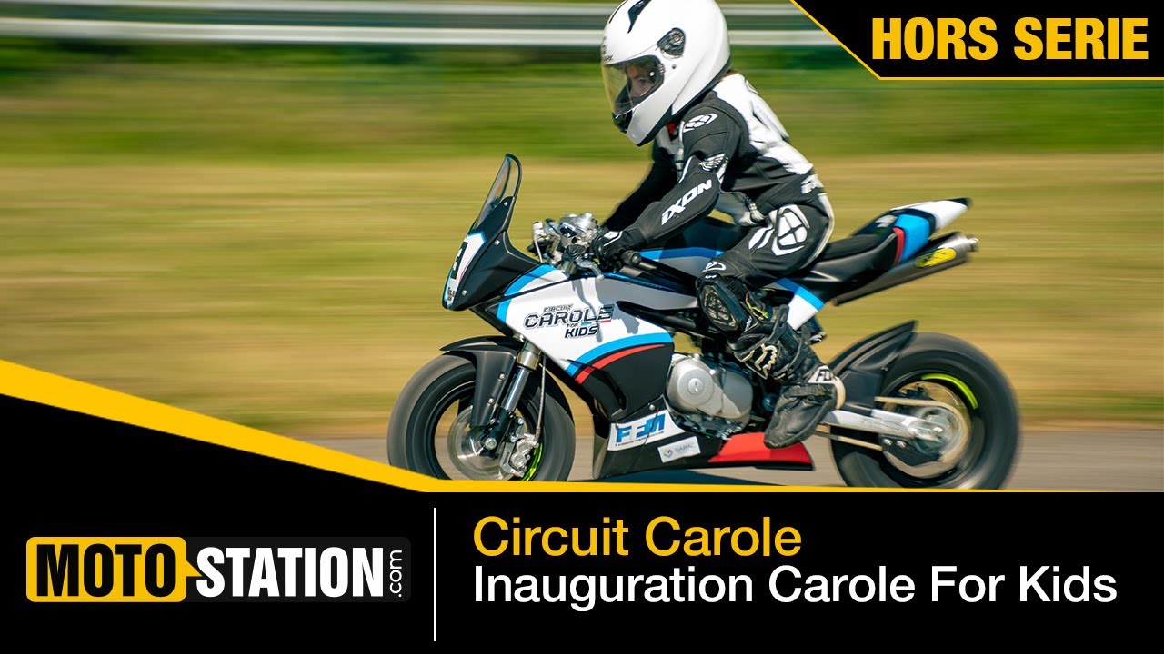 Carole for Kids : les enfants peuvent découvrir la moto sur circuit !