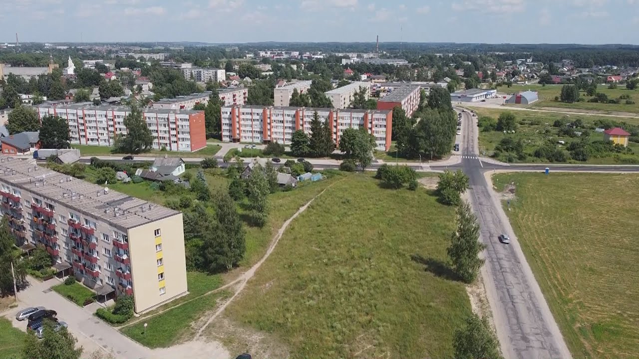 Jēkabpils no putna lidojuma