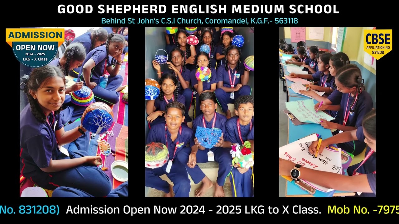 Good Shepherd English Medium School, Coromandel,KGF