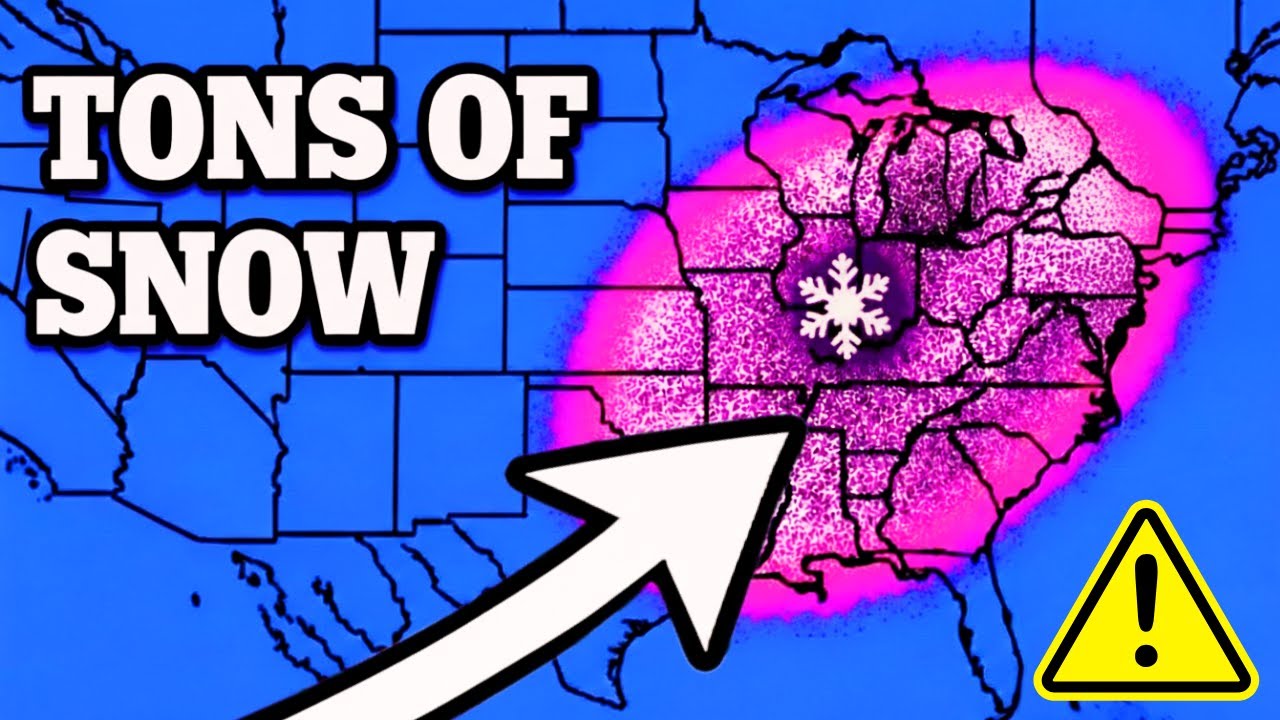 Этот безумный снежный шторм на восточном побережье надвигается через 48 часов...