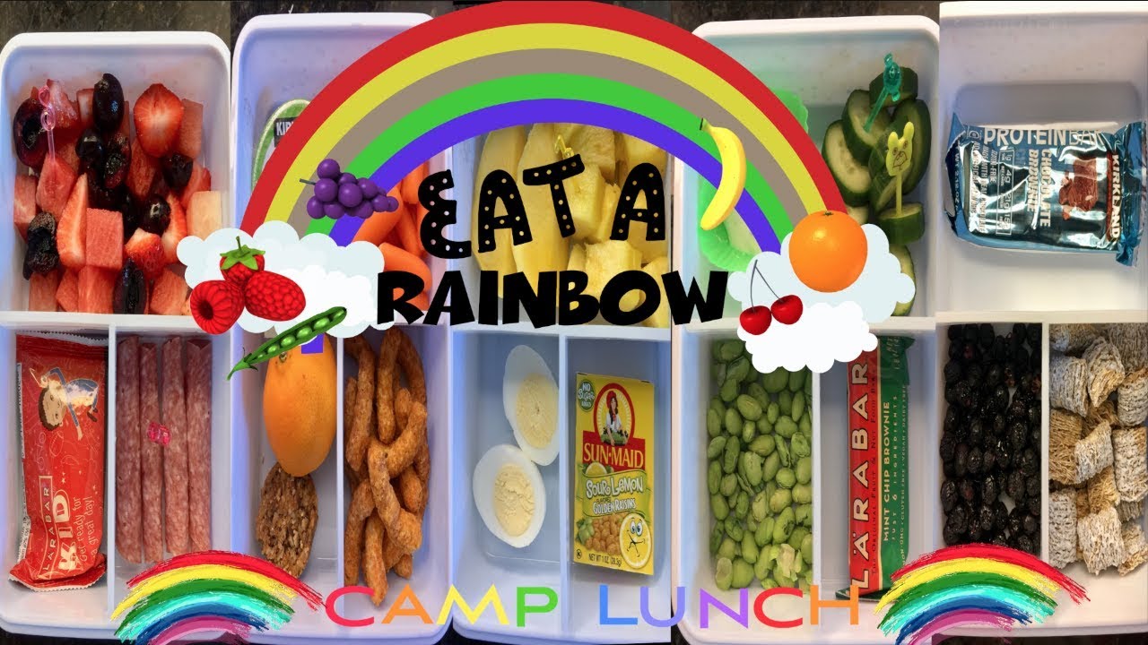 Colors of The Rainbow! First Week of Camp & Theme Lunches!  *Pinterest Worthy