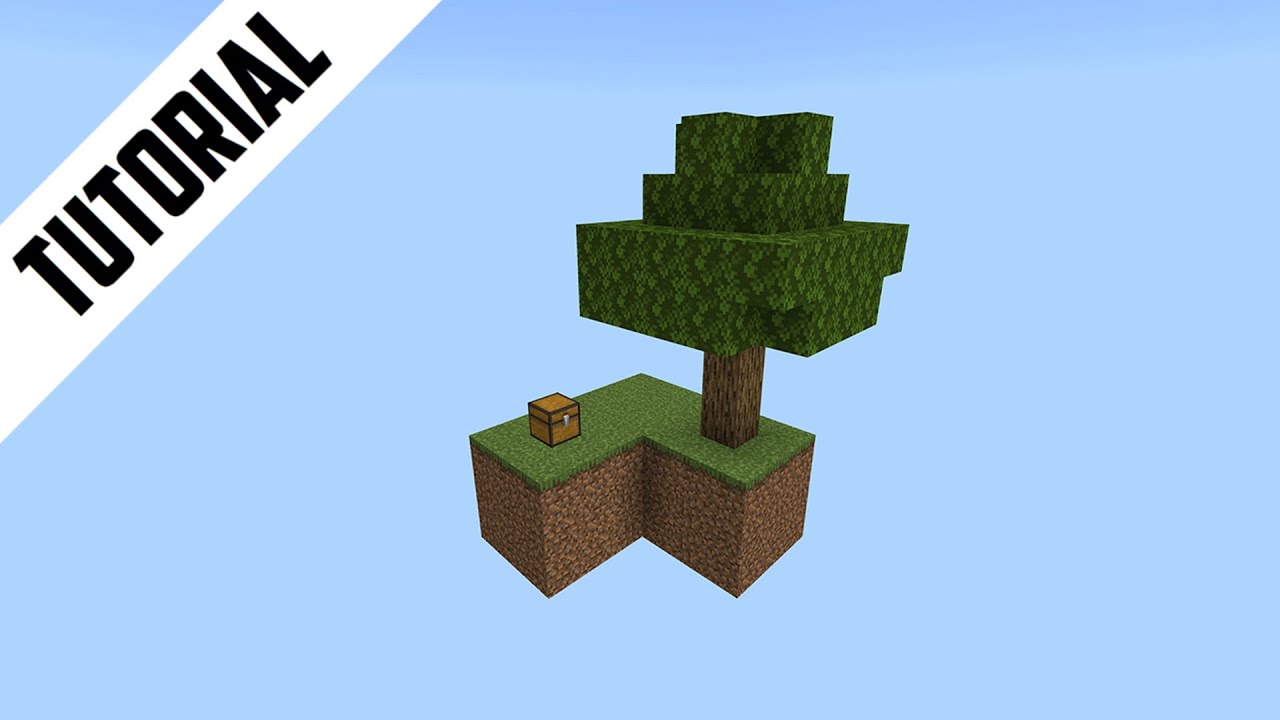 Minecraft: How to Build Classic Skyblock (Step By Step)