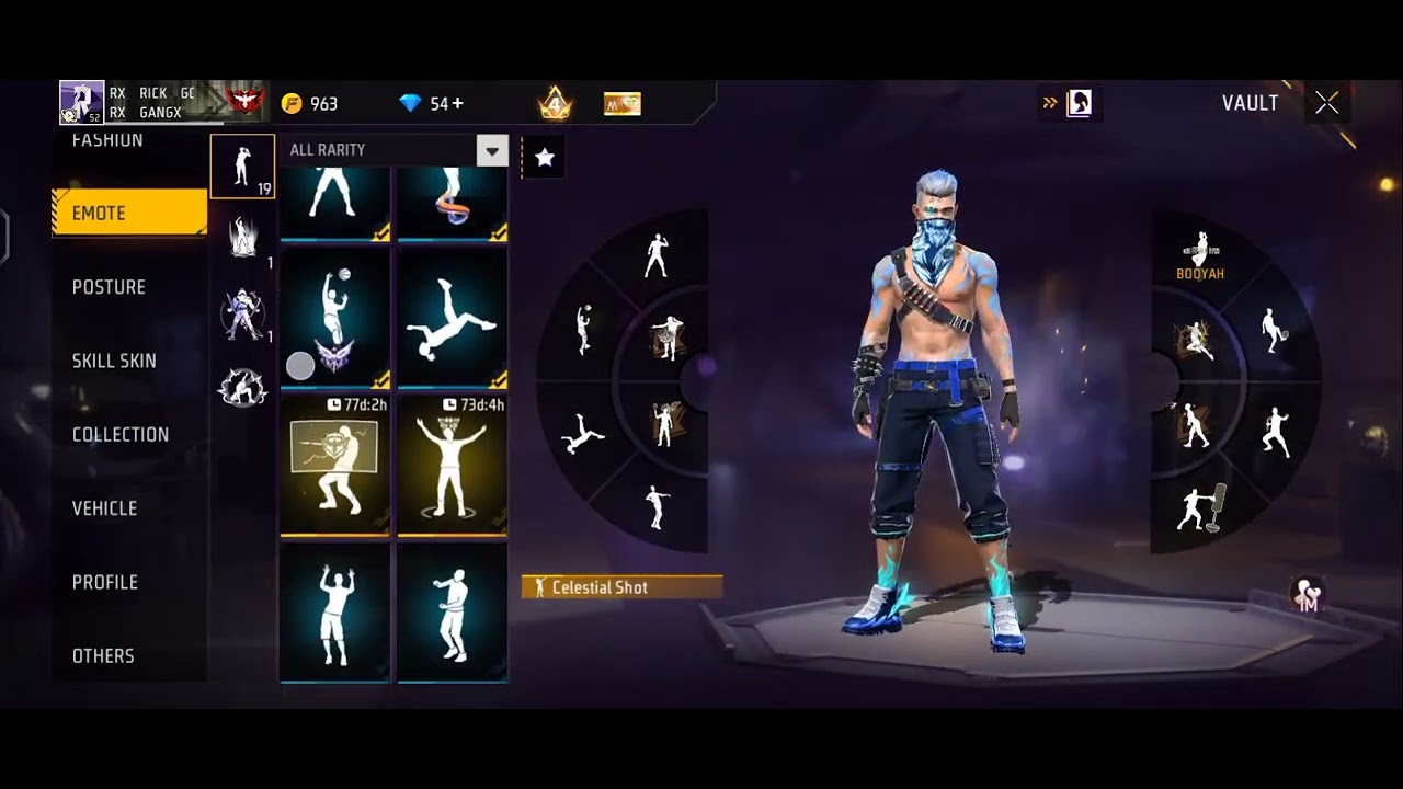  My last day of free fire my last video of YouTube My full collection iny id
