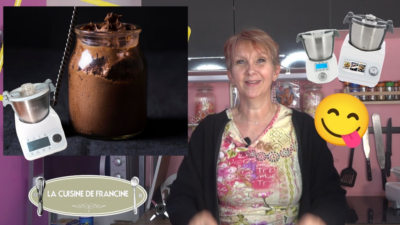 MOUSSE AU CHOCOLAT SIMPLE ET RAPIDE AVEC LE COMPACT COOK PLATINUM, PRO OU ELITE