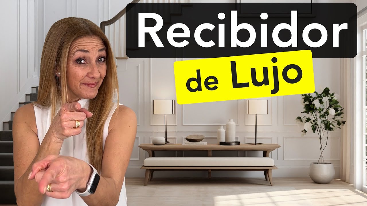 Ideas para crear un recibidor de lujo y dar la mejor primera impresión
