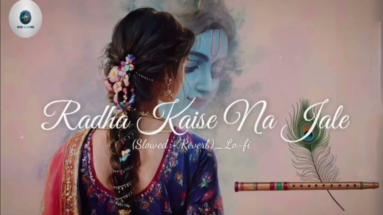 Radha Kaise Na Jale ❤️ Slowed + Reverb | Non-Stop Krishna Bhajan | Divine Love Vibes Mashup Best 