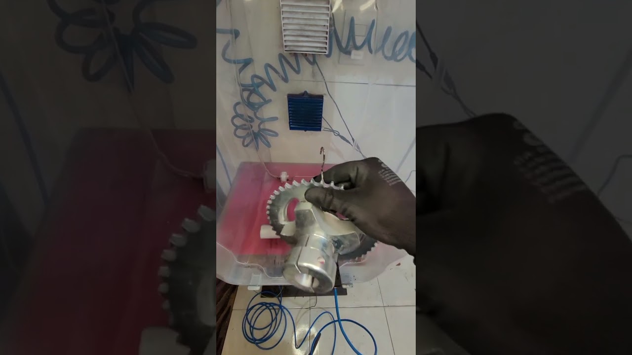 Saiba quanto rende a pintura eletrostática a pó, equipamento PJ-10