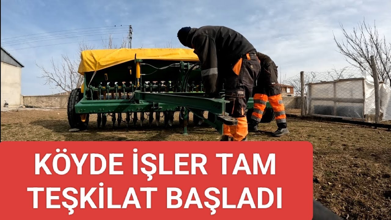 KÖYDE YAZLIK EKİMİ FİĞ EKİMİ