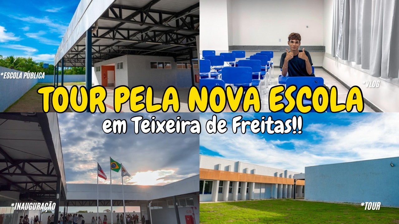 Conhecendo a ESCOLA NOVA de Teixeira de Freitas – TOUR completo