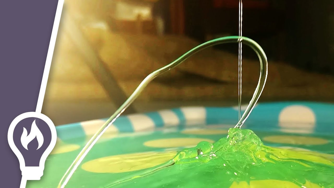 Bizarre liquid jets explained - the Kaye effect