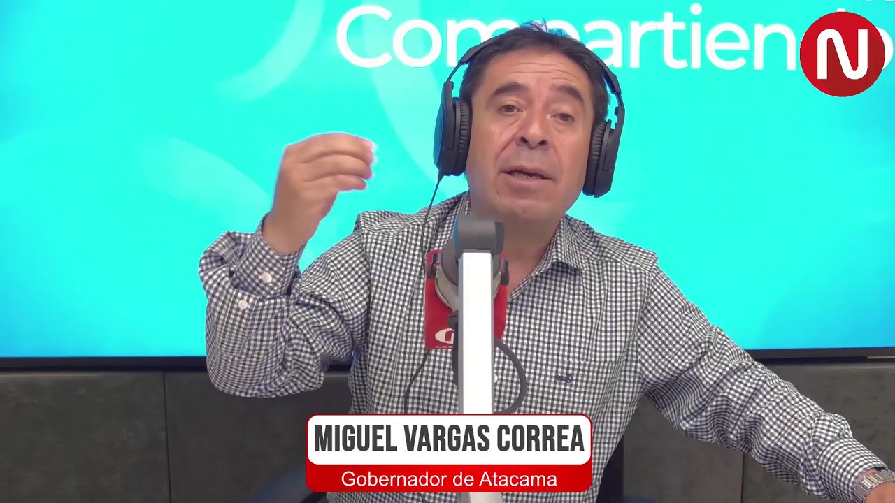 Miguel Vargas, gobernador de Atacama en Nostálgica, 23 enero 2026