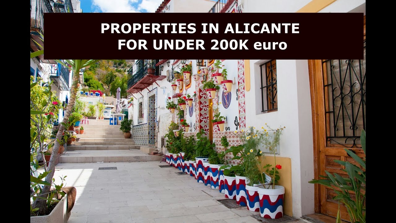 Moving to Alicante, Spain, Costa Del Sol - 2026 for 200,000E? What can you buy ?
