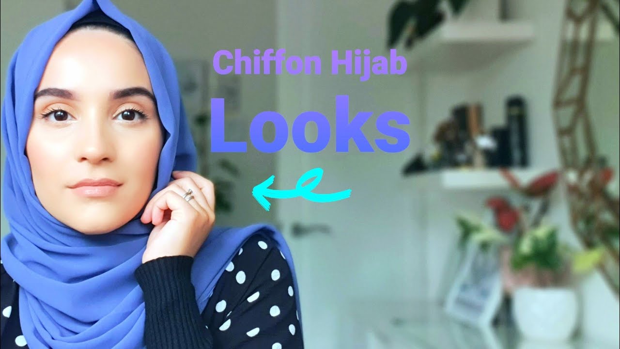 SIMPLE CHIFFON HIJAB STYLES