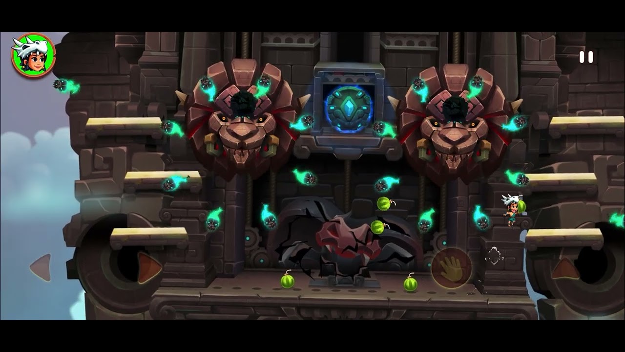 Jungle Adventures 4 - Mayan Giant boss fight -